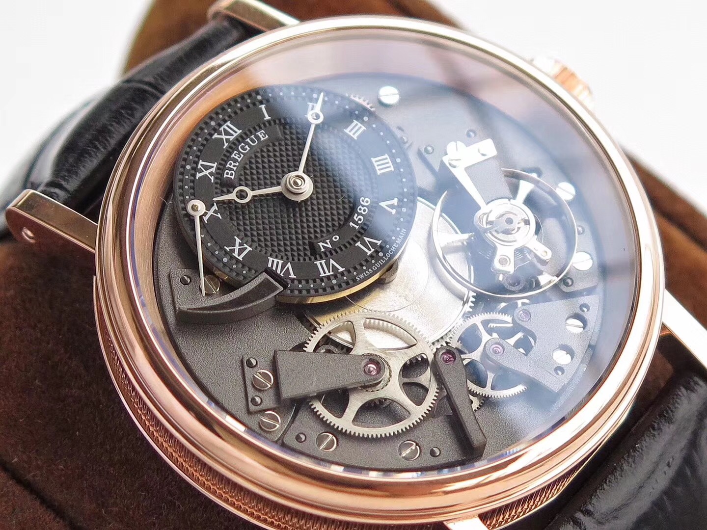 Manual Skeleton RoseGold 