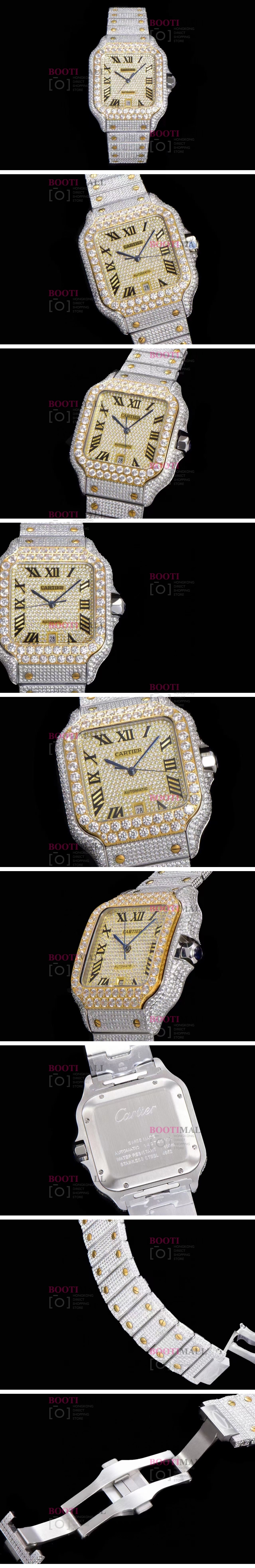 Diamond Cartier Santos Dumont 쿡